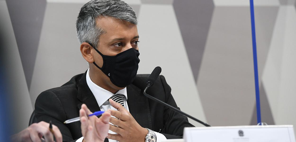 Roberto Ferreira Dias na CPI da Covid