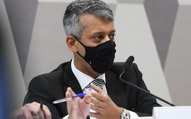 Roberto Ferreira Dias na CPI da Covid