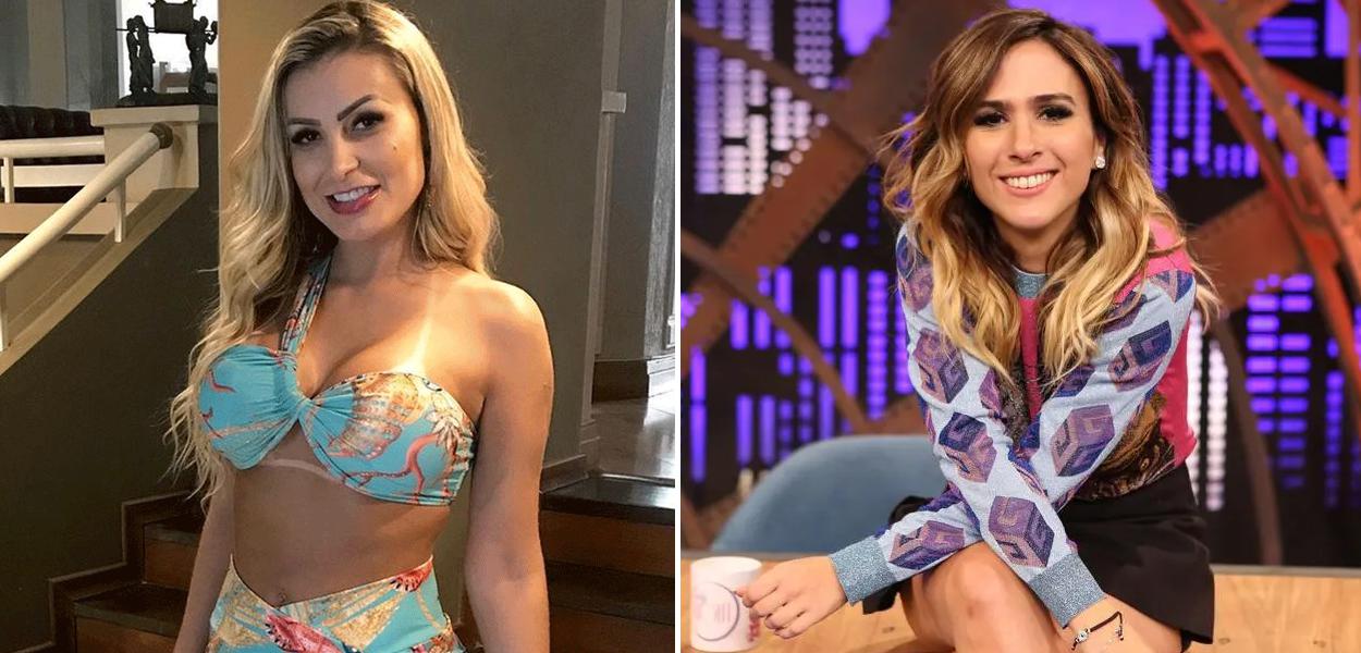 Andressa Urach e Tatá Werneck