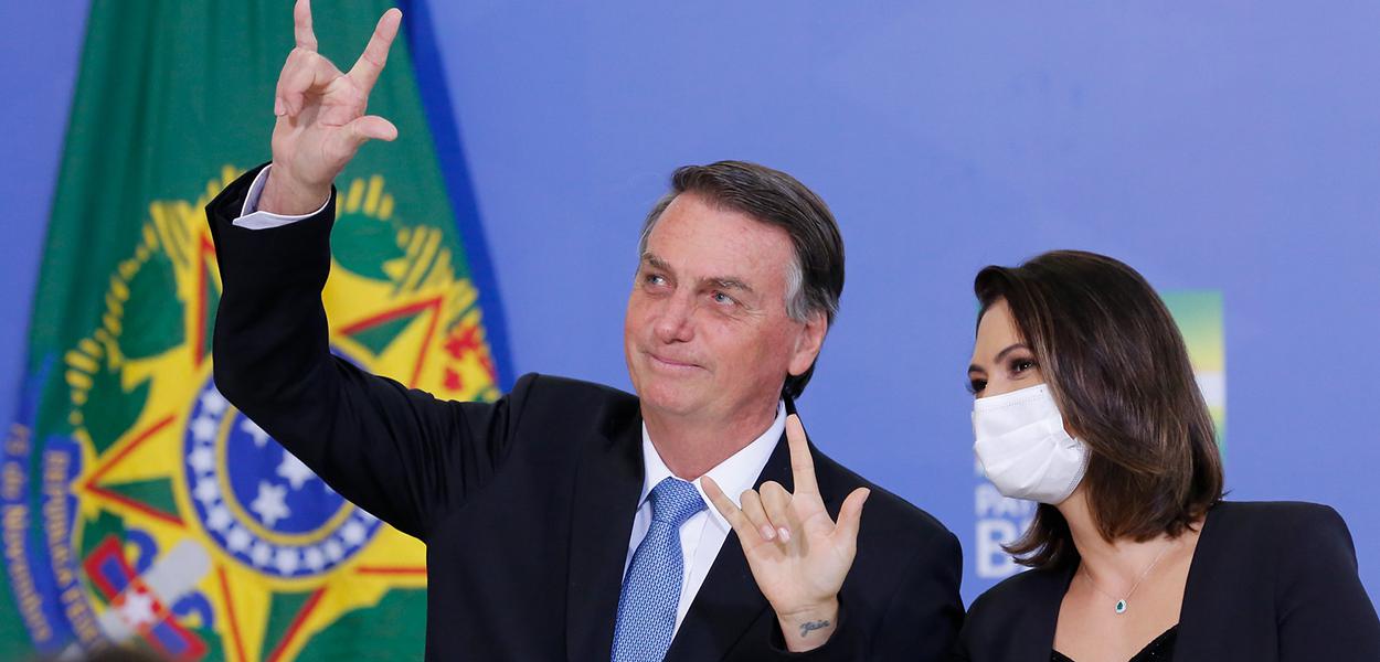 Bolsonaro e Michelle