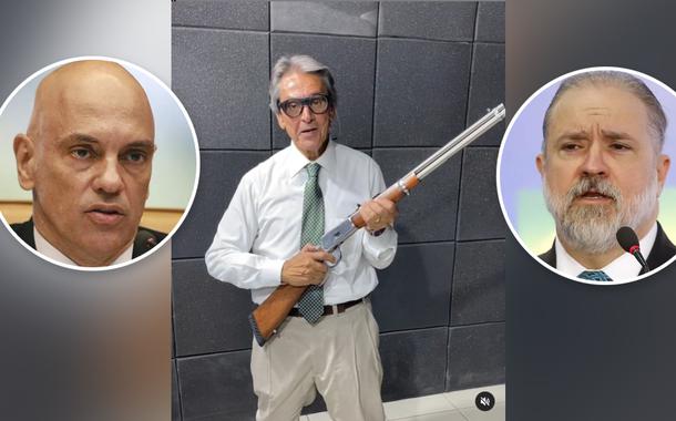 Alexandre de Moraes e Augusto Aras