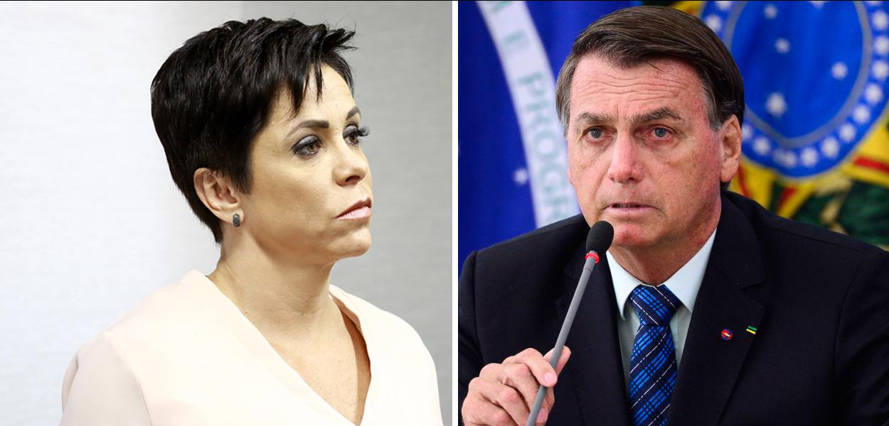 Cristiane Brasil e Jair Bolsonaro
