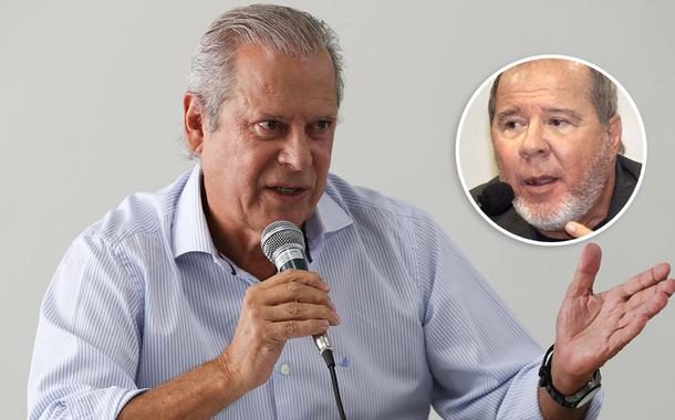 José Dirceu e Duda Mendonça