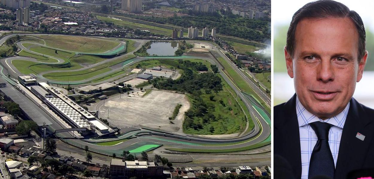 Interlagos e o governador de São Paulo, João Doria