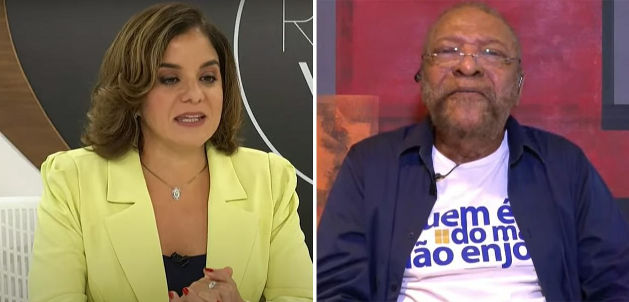 Vera Magalhães e Martinho da Vila