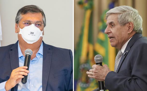 Flávio Dino e General Augusto Heleno