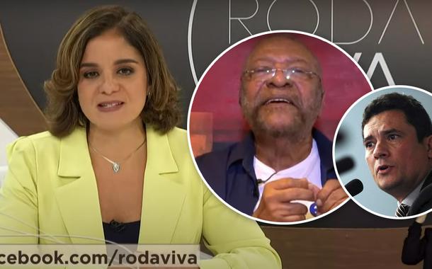 Vera Magalhães, Martinho da Vila e Sérgio Moro