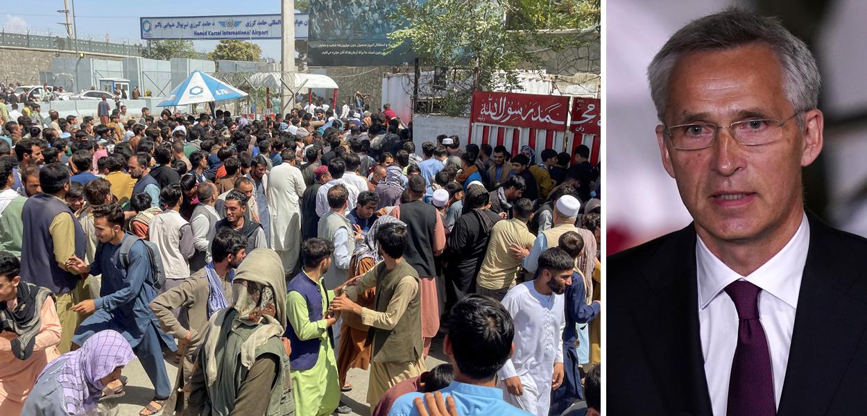 O secretário-geral da Otan, Jens Stoltenberg