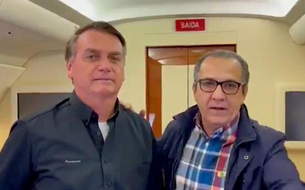 Jair Bolsonaro e Silas Malafaia