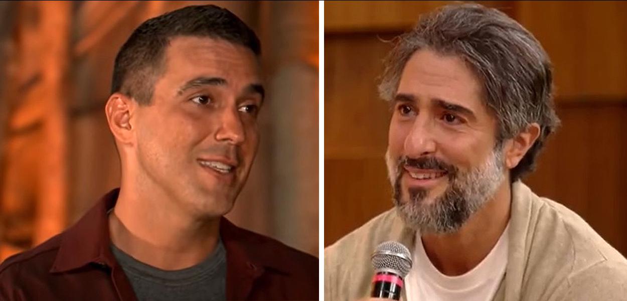 André Marques e Marcos Mion