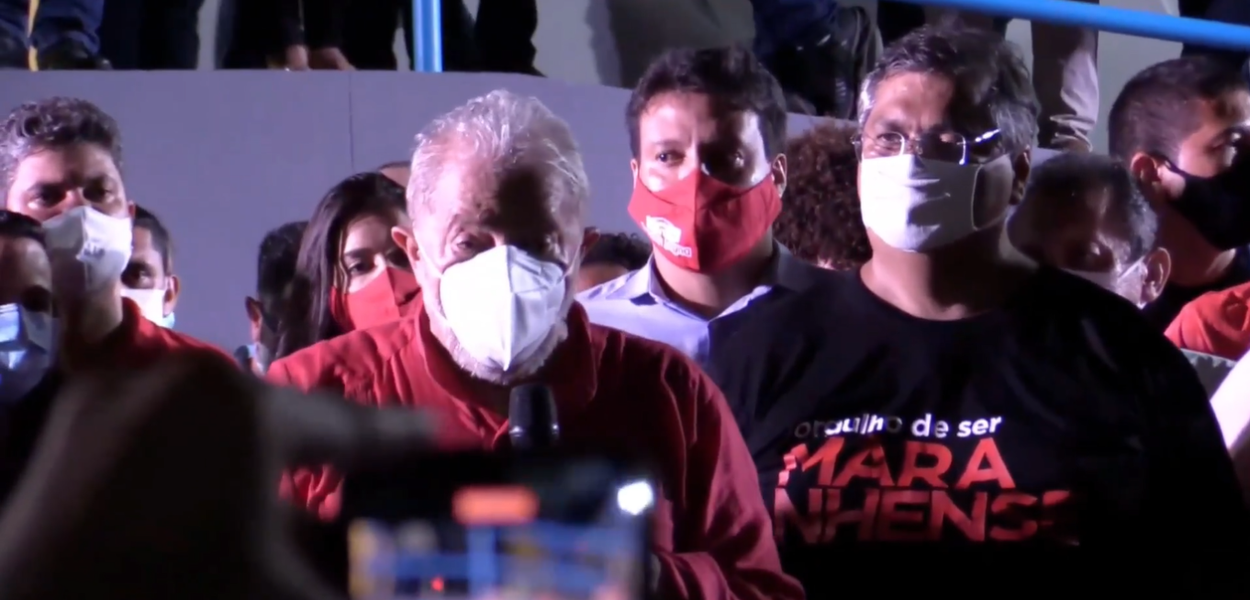 Lula e Flávio Dino