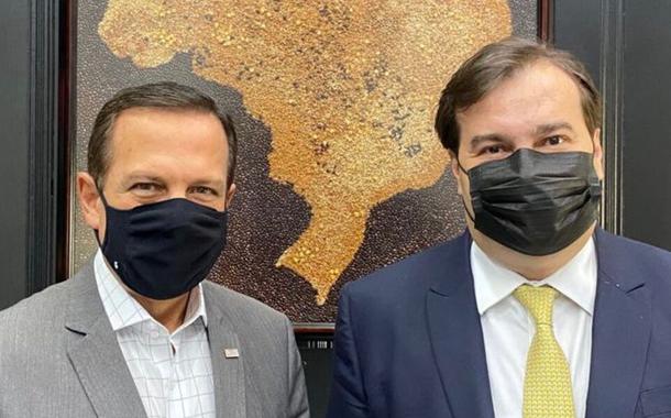 João Doria e Rodrigo Maia