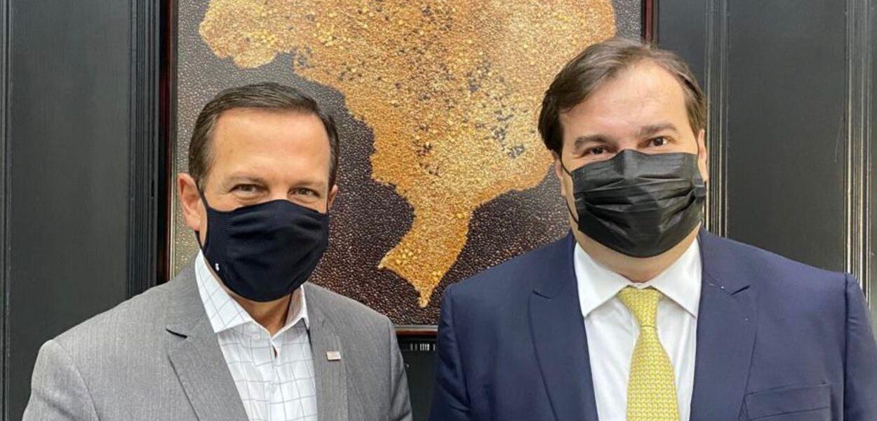 João Doria e Rodrigo Maia