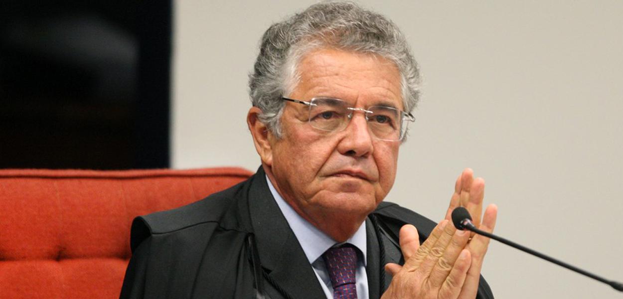 Marco Aurélio Mello, em sessão no Supremo Tribunal Federal