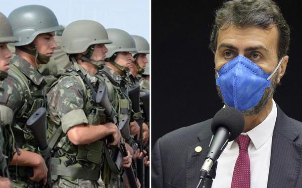 Exército e o deputado Marcelo Freixo