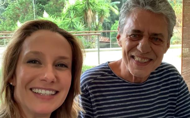 Carol Proner e Chico Buarque.