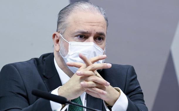 Augusto Aras em sabatina no Senado