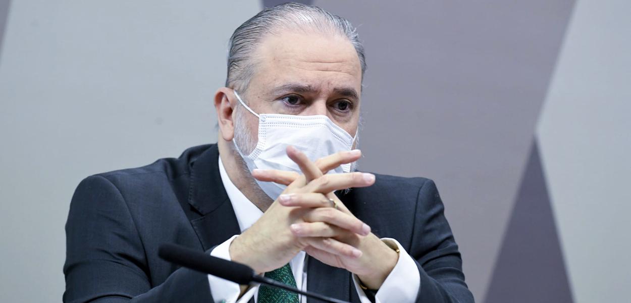 Augusto Aras em sabatina no Senado