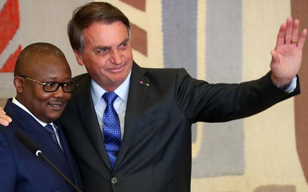 Almoço em homenagem ao General Umaro Sissoco Embaló, presidente de Guiné-Bissau
