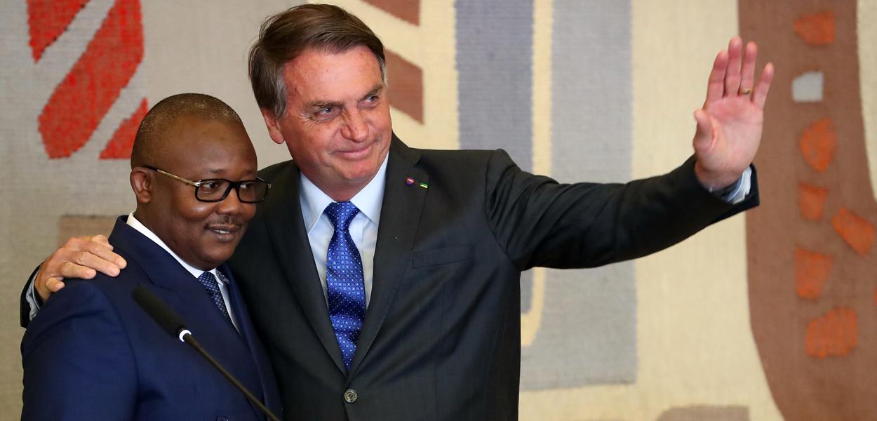 Almoço em homenagem ao General Umaro Sissoco Embaló, presidente de Guiné-Bissau