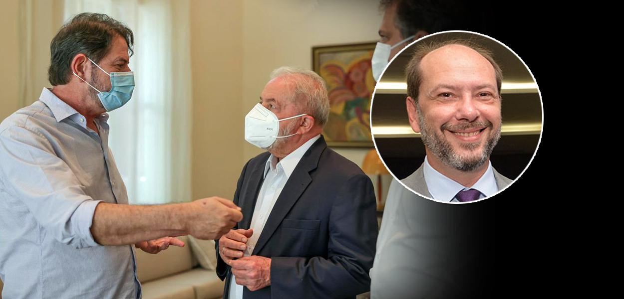 Senador Cid Gomes, ex-presidente Lula e o prefeito de Sobral, Ivo Gomes