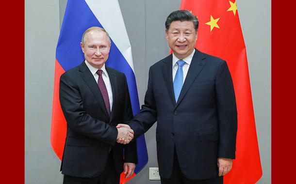 Vladimir Putin e Xi Jinping