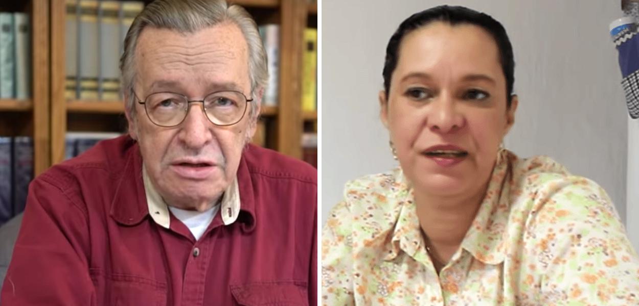 Olavo de Carvalho e Heloisa de Carvalho.