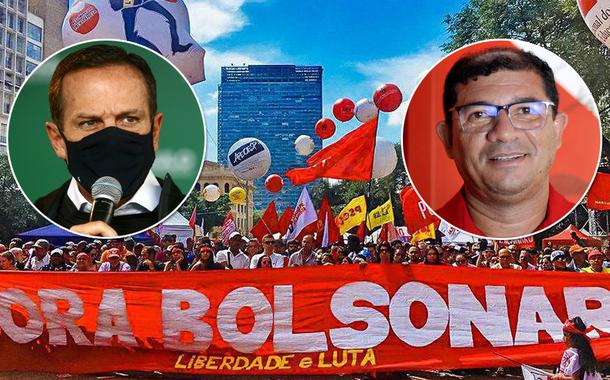 João Doria, Raimundo Bonfim e o Fora Bolsonaro