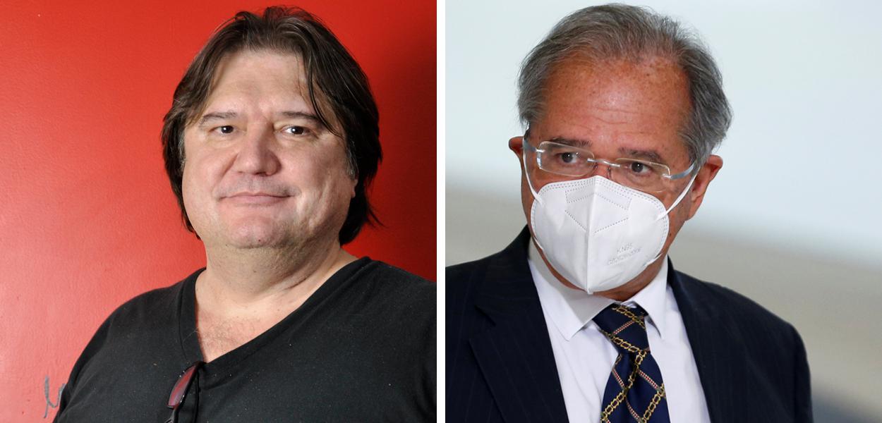 Pedro Serrano e Paulo Guedes