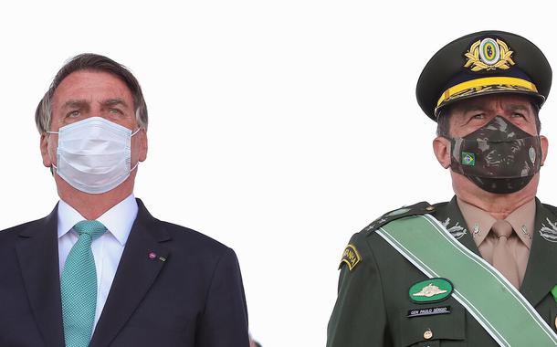 Jair Bolsonaro e Paulo Sérgio Nogueira