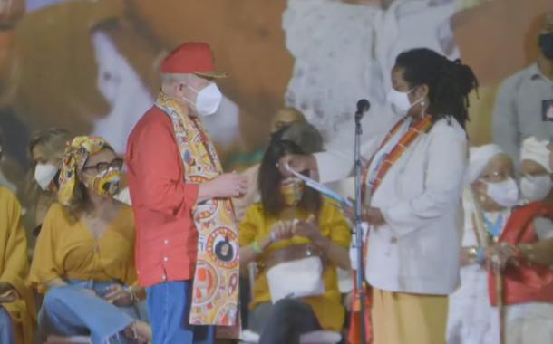 Lula e Vilma Reis