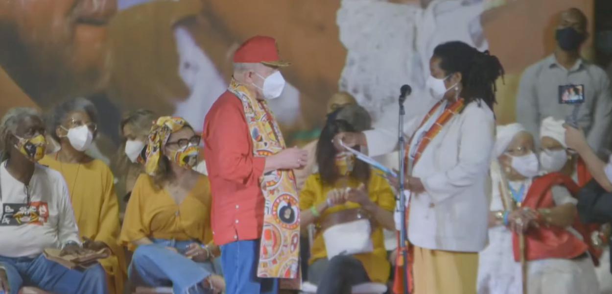 Lula e Vilma Reis