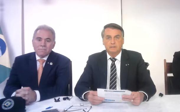 Marcelo Queiroga e Jair Bolsonaro