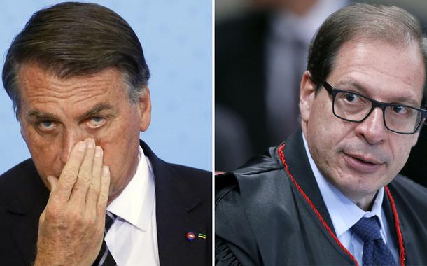 Jair Bolsonaro e Luís Felipe Salomão
