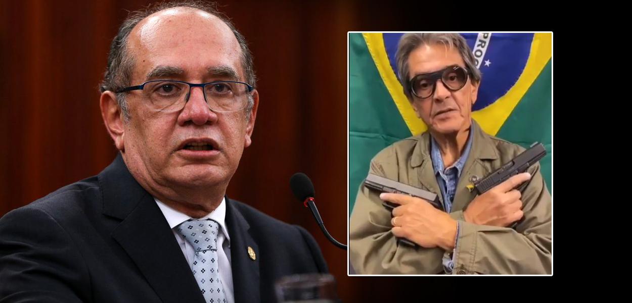 Gilmar Mendes e Roberto Jefferson