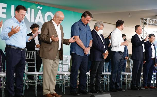 Bolsonaro em evento com evangélicos