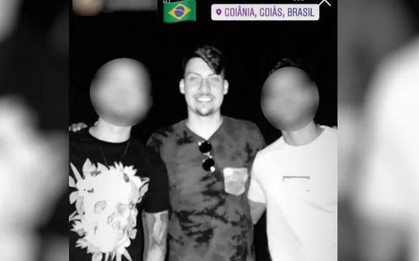 Jair Renan com amigos em festa clandestina em Goiânia