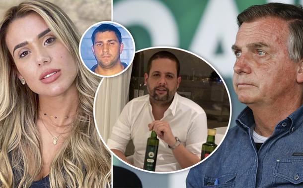 Julia Lotufo, Adriano da Nóbrega, Eduardo Giraldes e Jair Bolsonaro