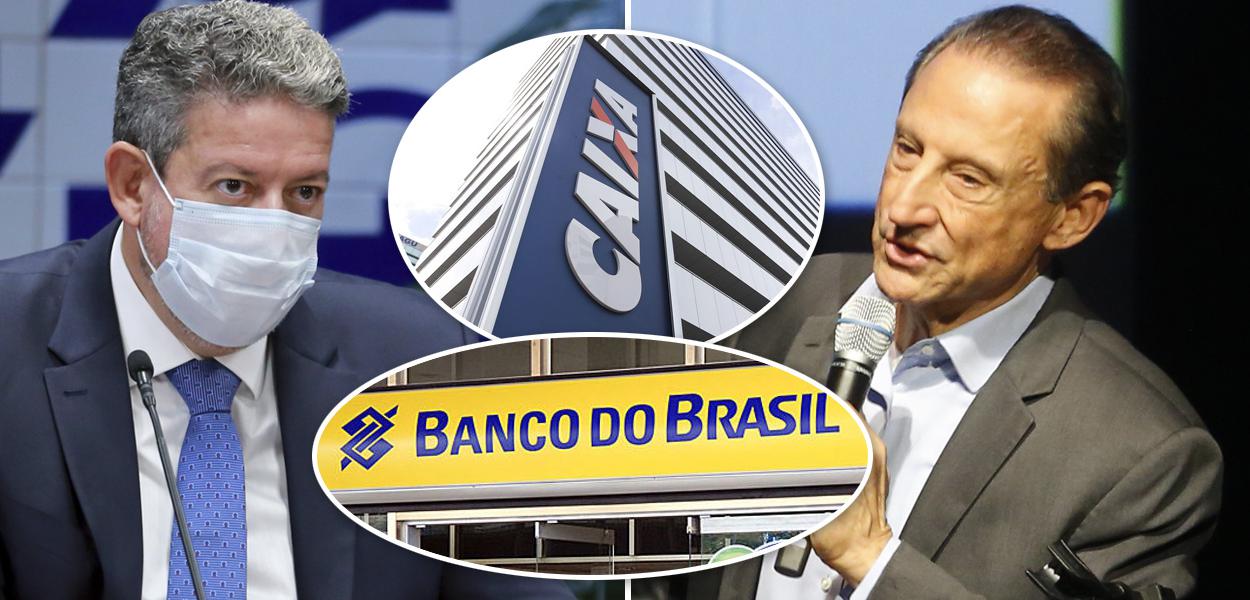 Arthur Lira e Paulo Skaf