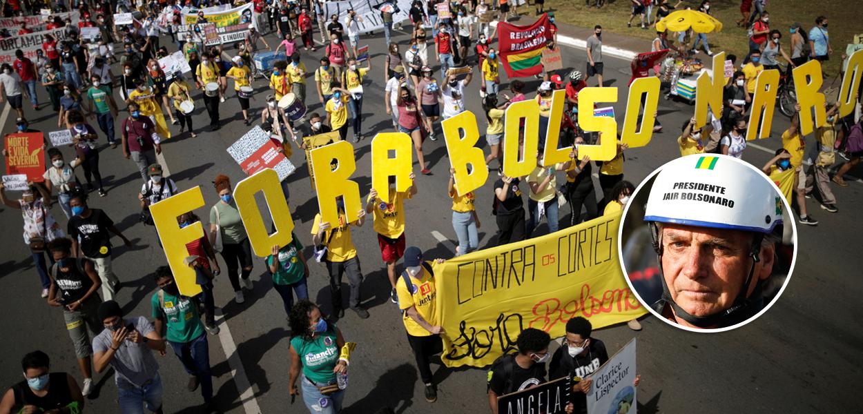 Manifestação contra Bolsonaro