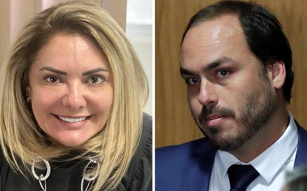 Ana Cristina Valle e Carlos Bolsonaro