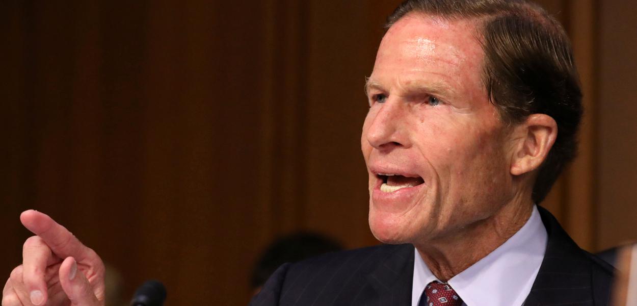 Senador norte-americano Richard Blumenthal
