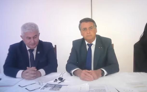Marcos Pontes e Jair Bolsonaro