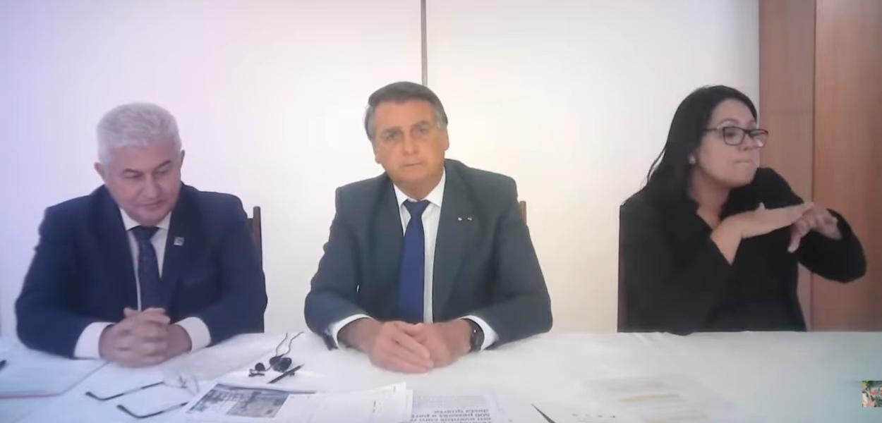 Marcos Pontes e Jair Bolsonaro