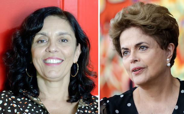 Cynara Menezes e Dilma Rousseff