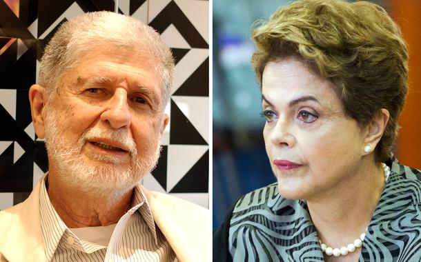 Celso Amorim e Dilma Rousseff