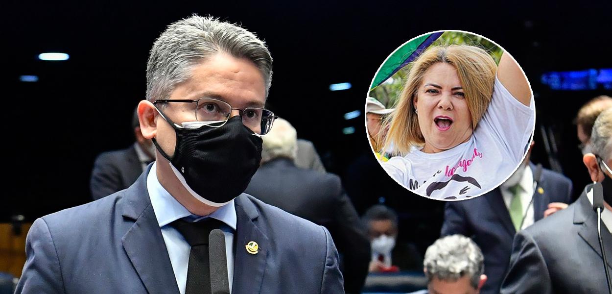 Alessandro Vieira e Ana Cristina Valle