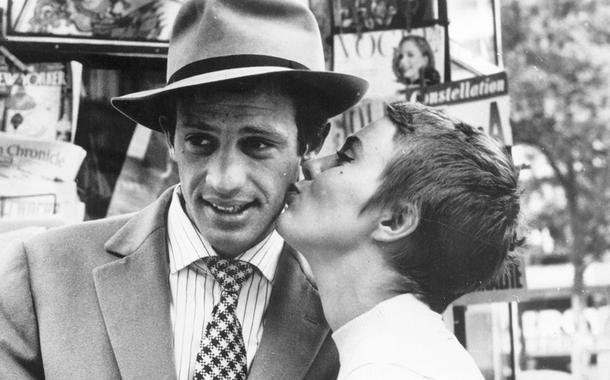 Jean-Paul Belmondo e Jean Seberg em "O Acossado"