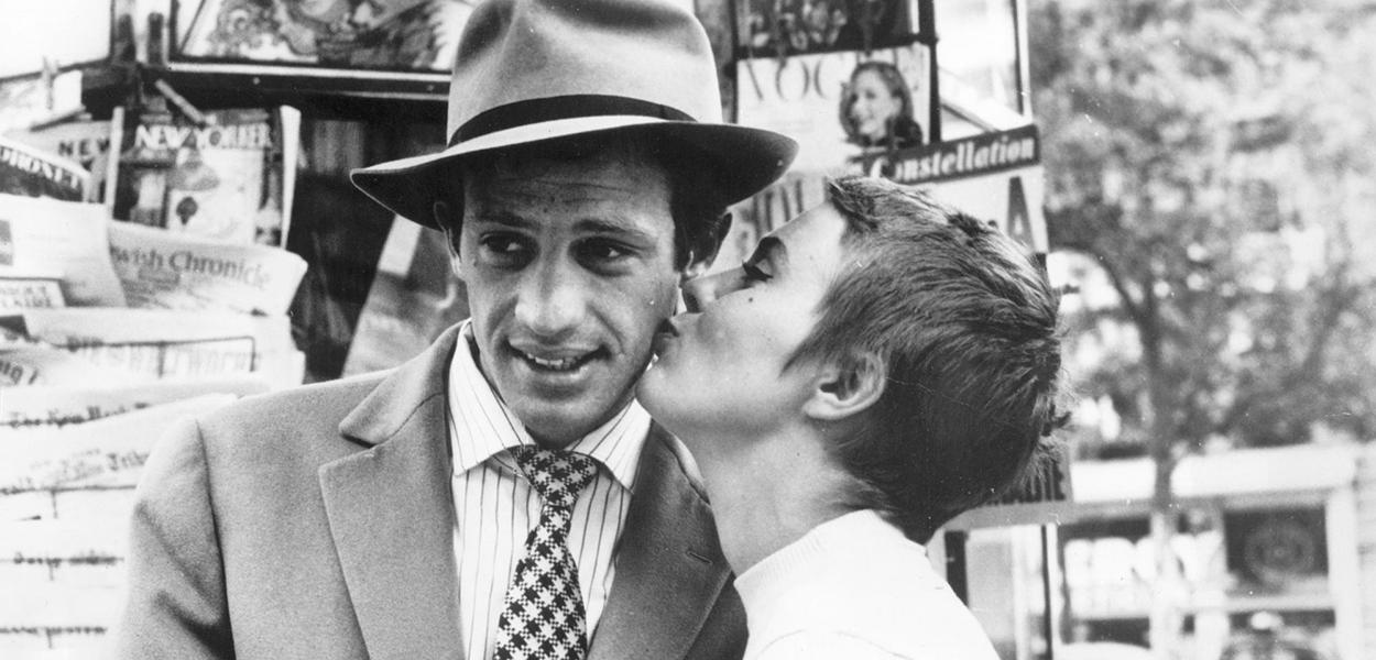 Jean-Paul Belmondo e Jean Seberg em "O Acossado"