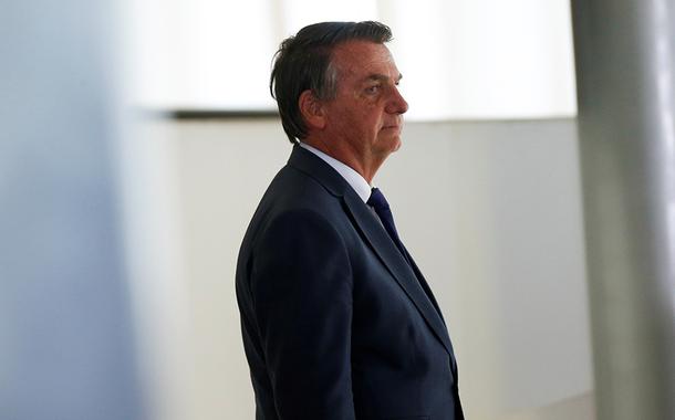 Jair Bolsonaro, no Palácio do Planalto